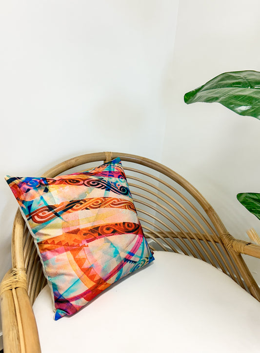 PNG Print Milticolour Cushion Cover