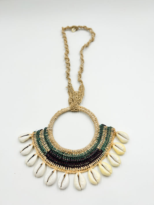 Mila Woven Shell Necklace