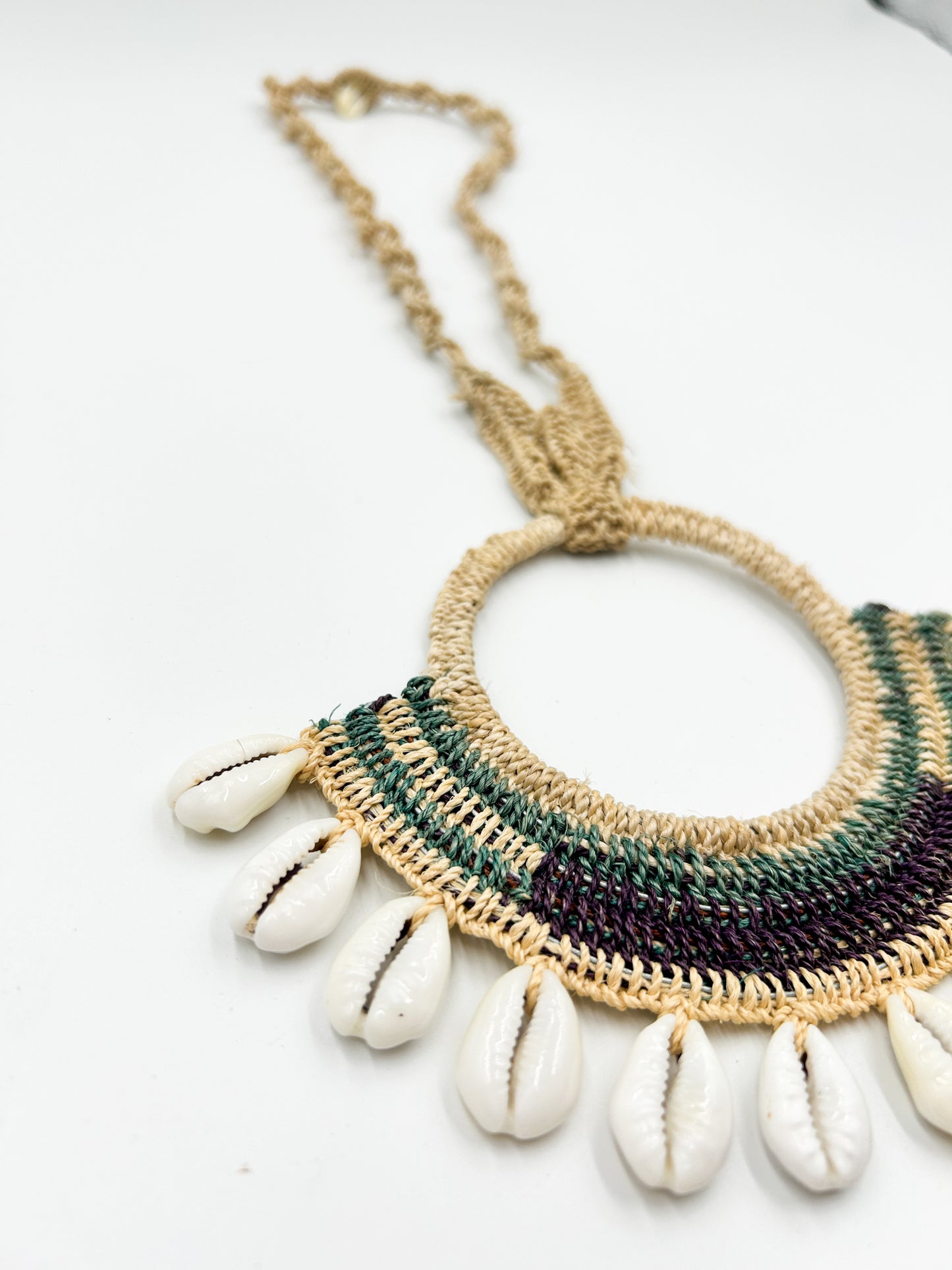 Mila Woven Shell Necklace