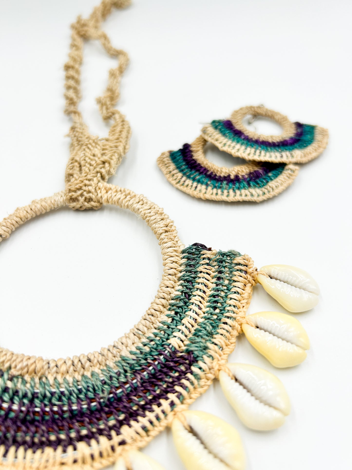 Mila Woven Shell Necklace