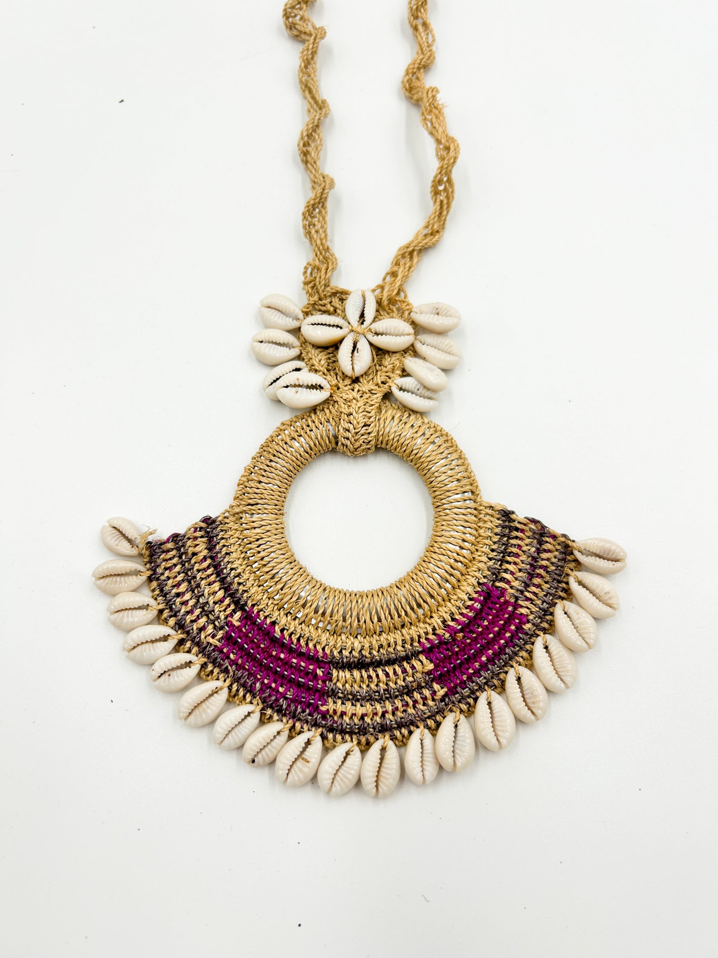 Claire Woven Shell Necklace