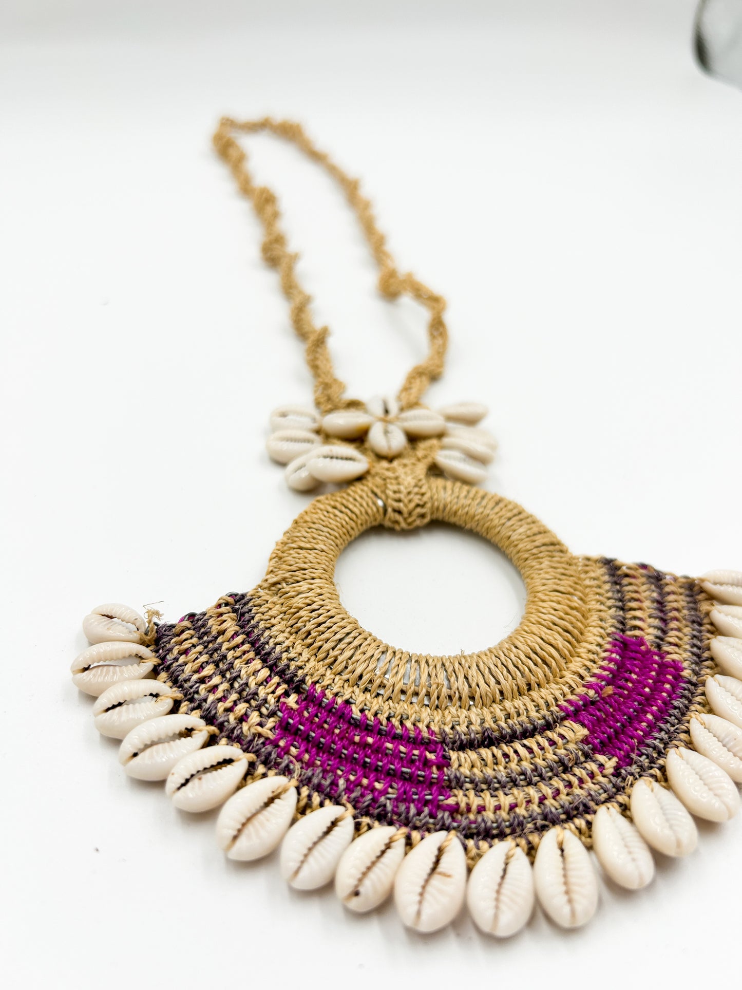 Claire Woven Shell Necklace