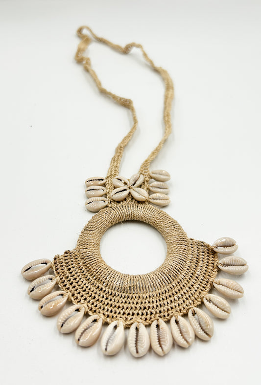 Ella Woven Shell Necklace