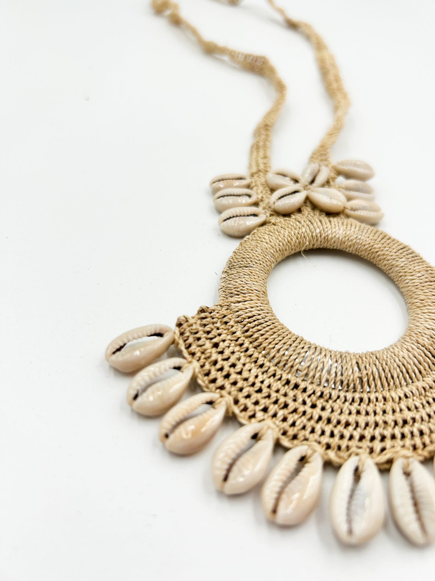 Ella Woven Shell Necklace