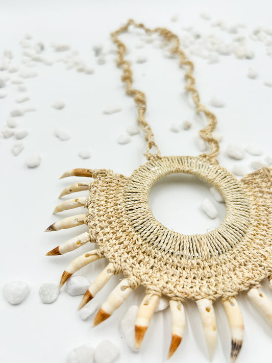 Freya Crocodile Tooth Necklace