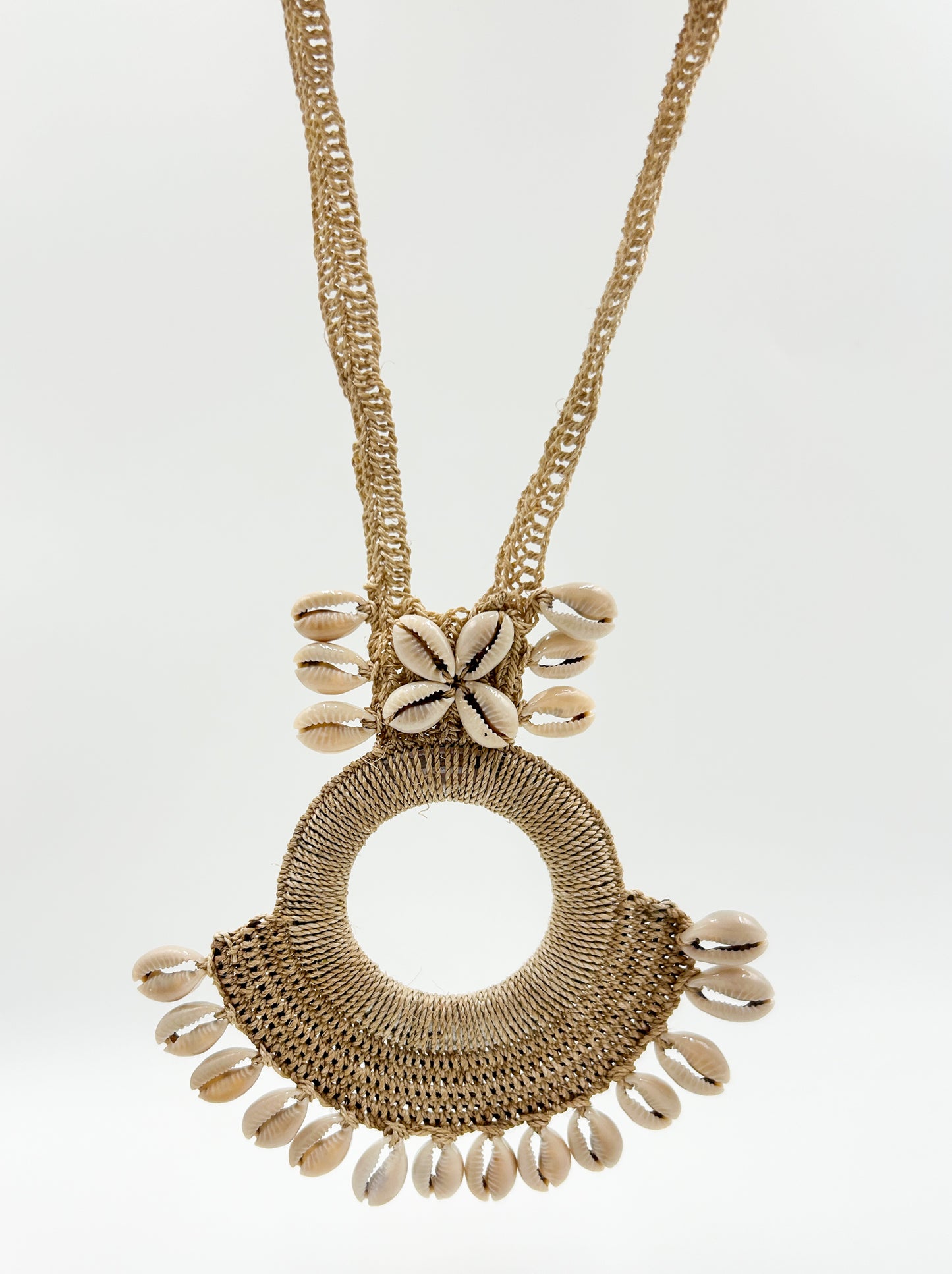 Ella Woven Shell Necklace