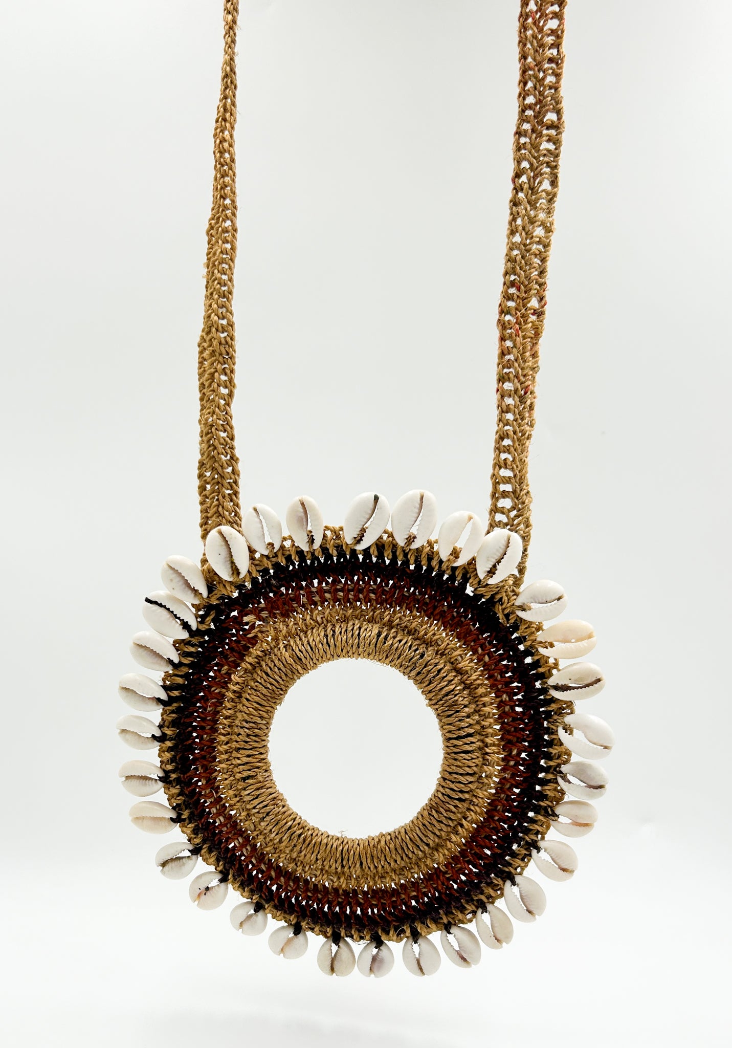 Luna Woven Shell Necklace