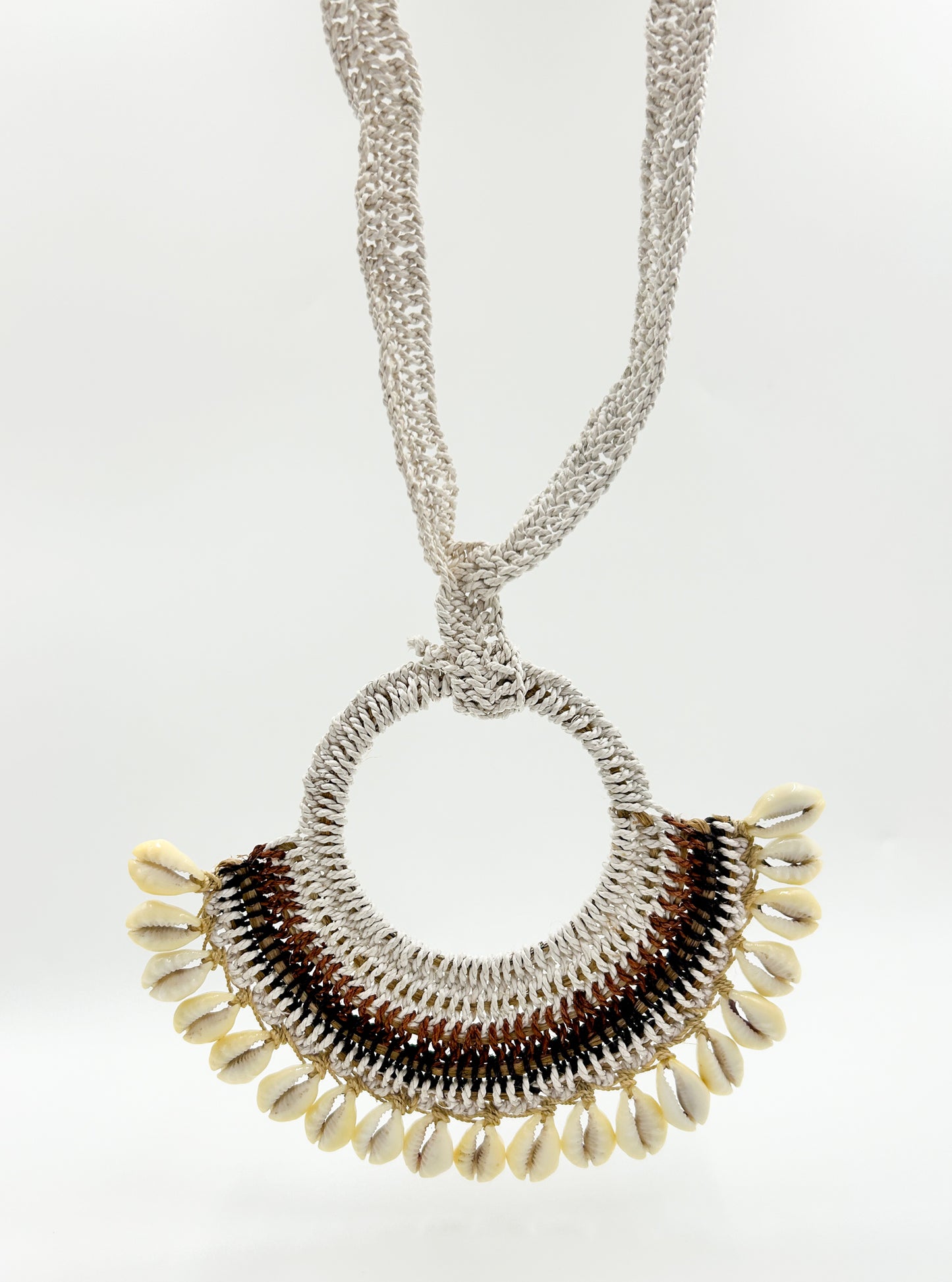 Ava Woven Shell Necklace