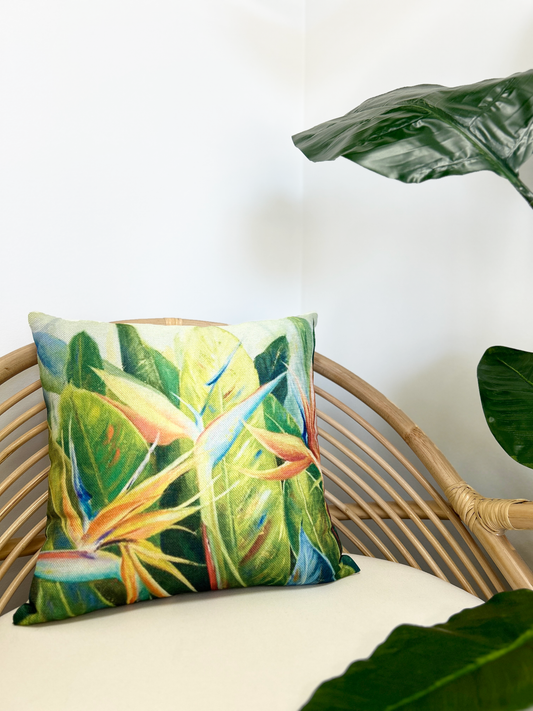 Bird of Paradise - Cushion Cover