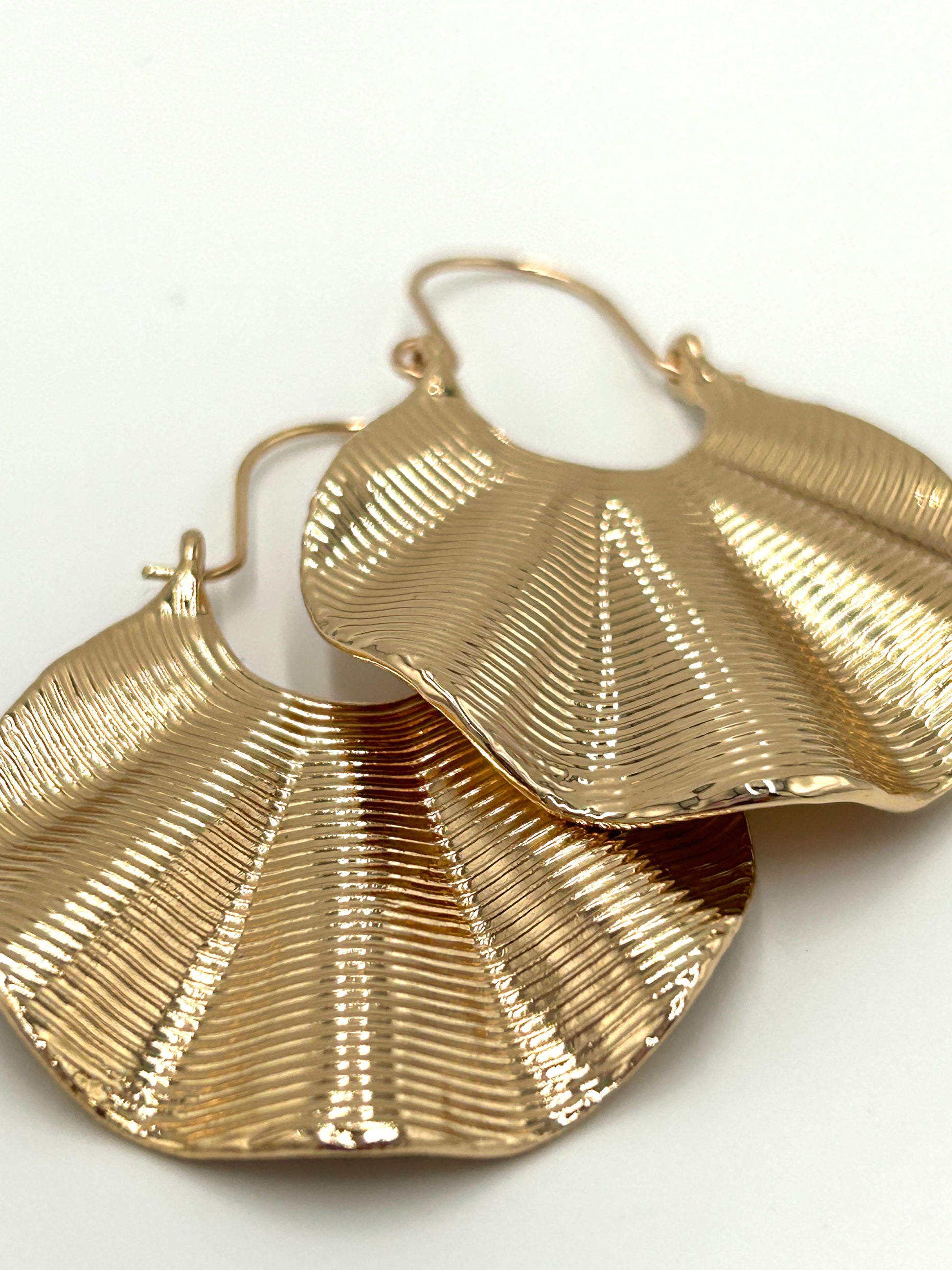 Gold Statement Earring