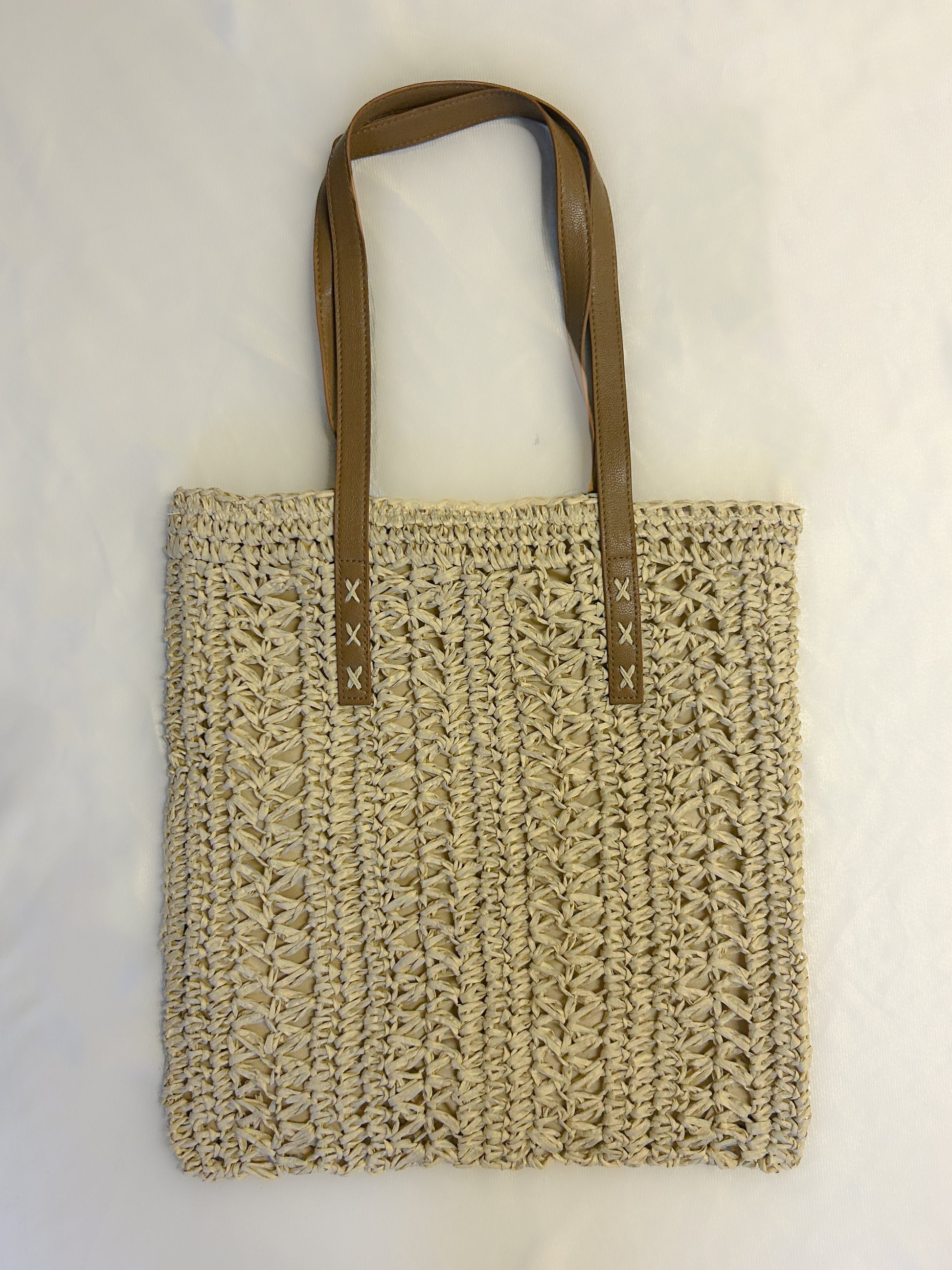 Lila Woven Tote Bag