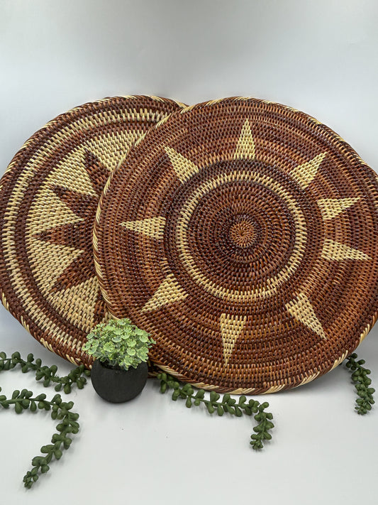 Woven Sun Flower Placemat