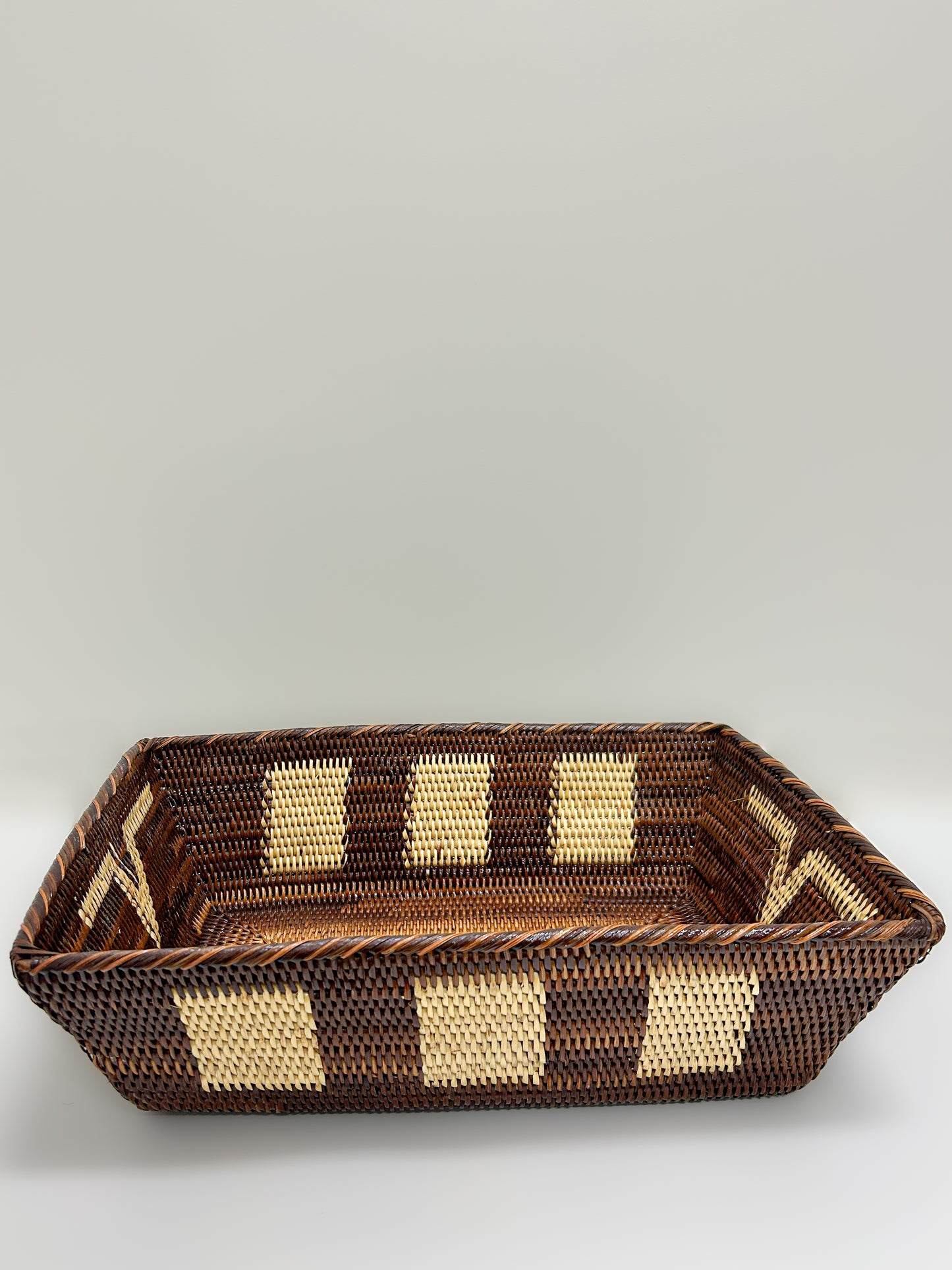 Small Woven Rectangle Basket