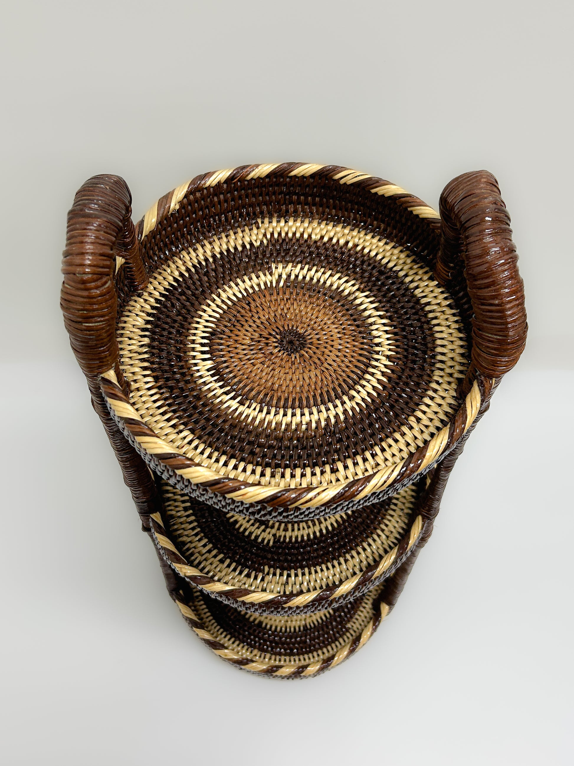 3 Tier Cane Stand Handwoven Papua New Guinea