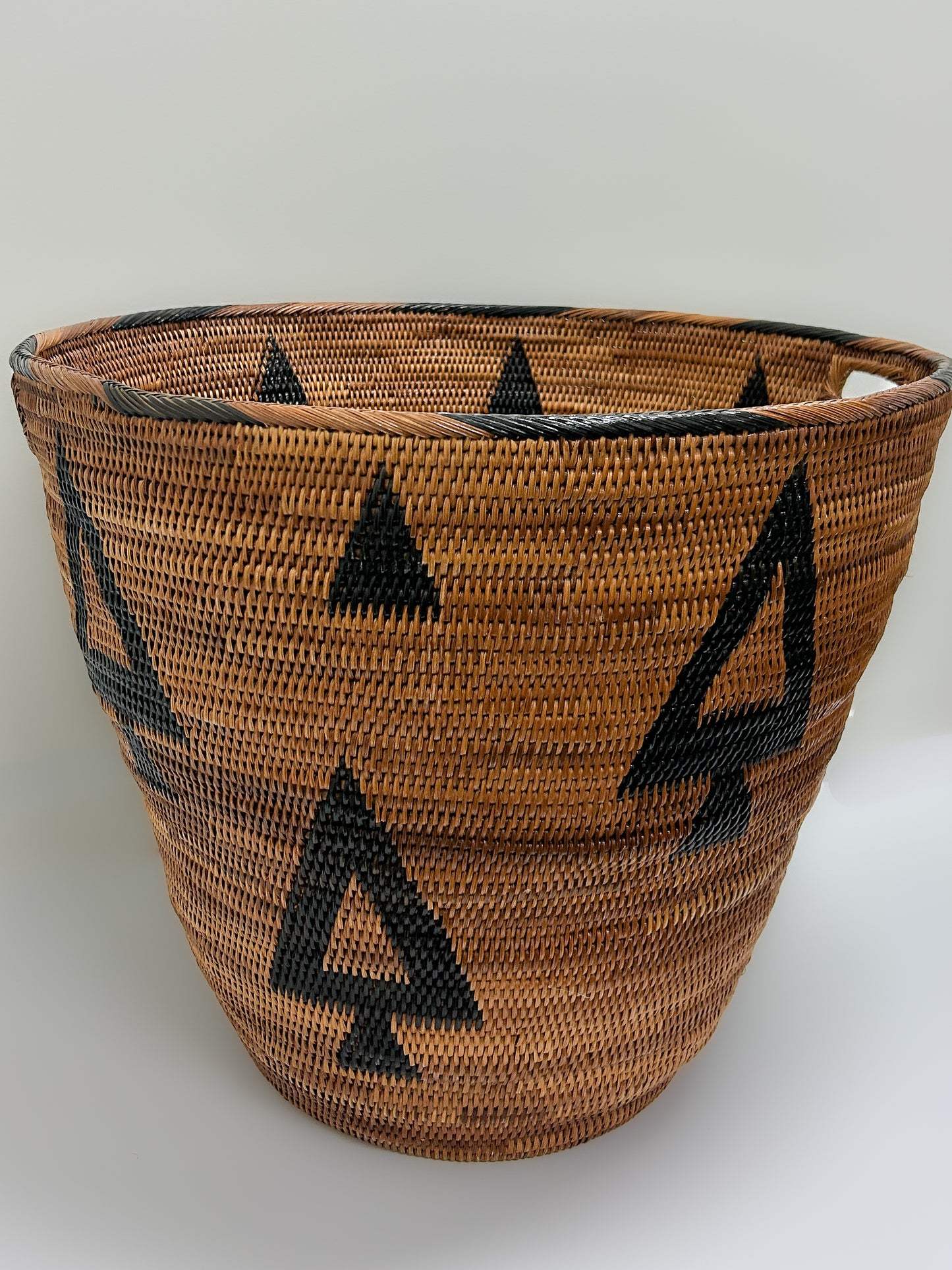 Woven Tree Laundry Basket