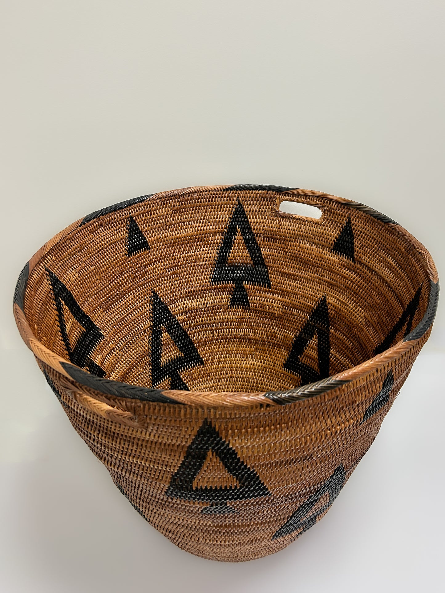 Woven Tree Laundry Basket