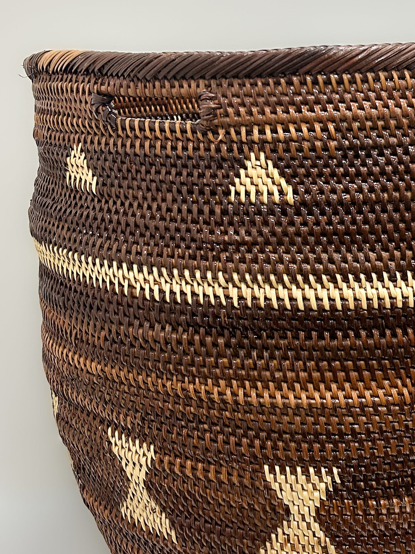 Woven Kundu Laundry Basket