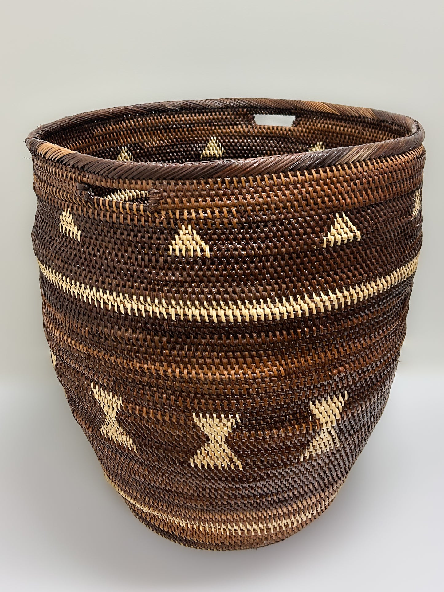 Woven Kundu Laundry Basket