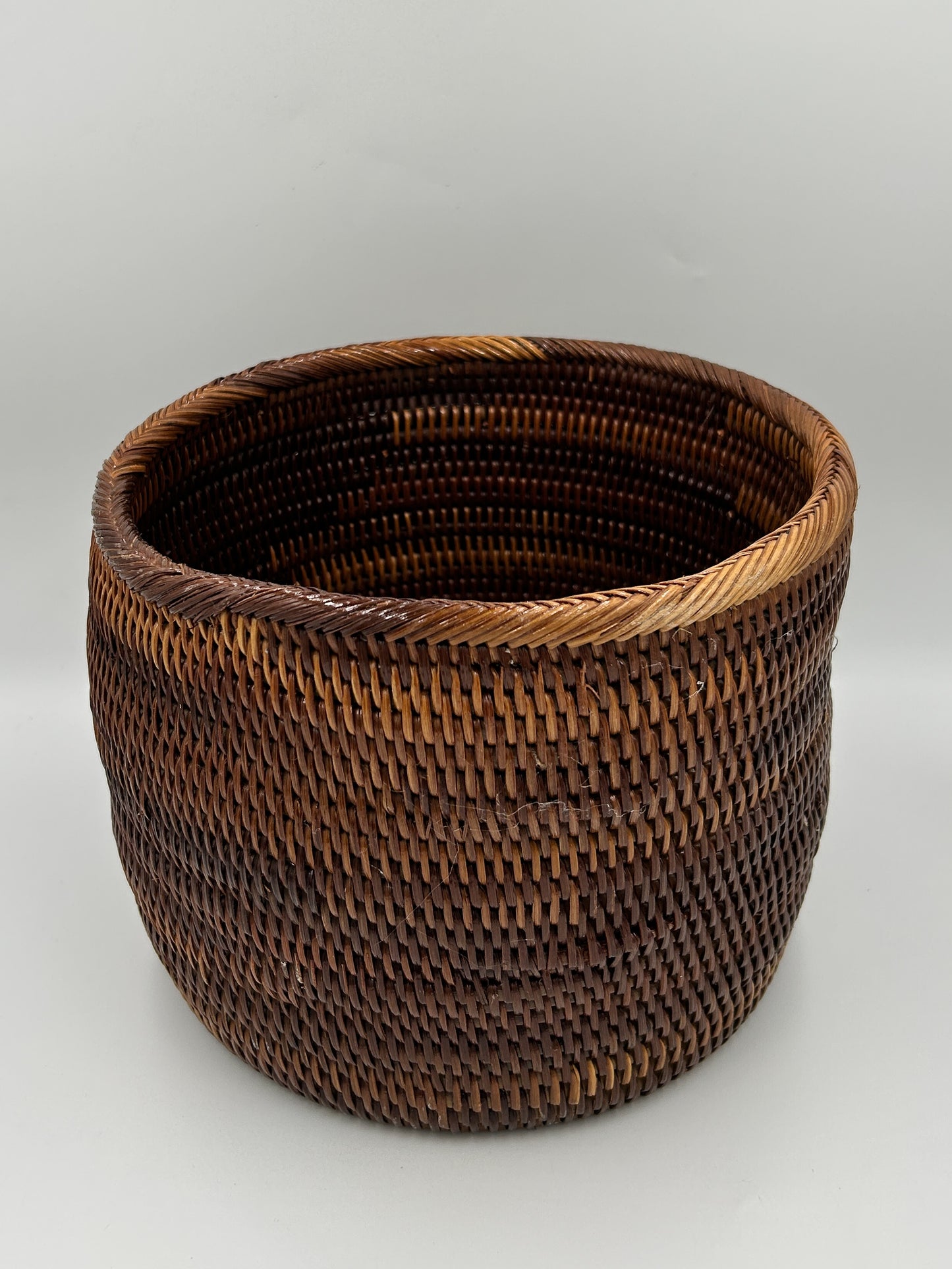 Small Woven Basket Pot