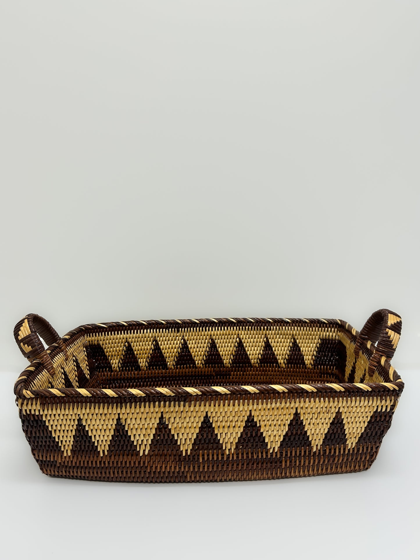 Small Rectangle Basket with Handles